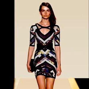 Herve Leger Kauri dress